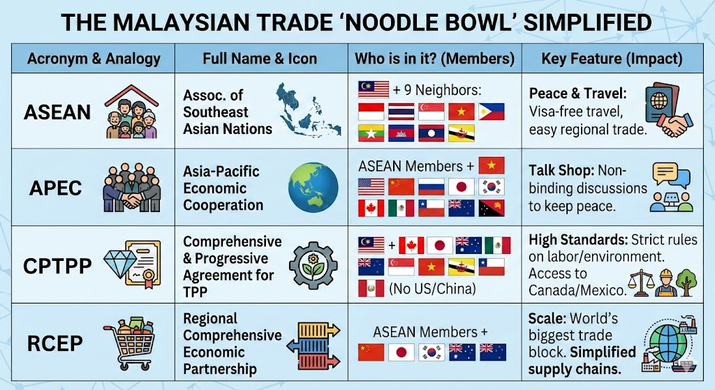 The “Noodle Bowl” of Trade: Why Your Imported Goods Are Cheaper and Your Cousin’s Business Might Boom